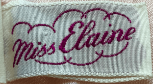 Miss Elaine logo from 1930s