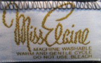 Miss Elaine logo from 1960s