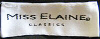 Miss Elaine logo from 2000s