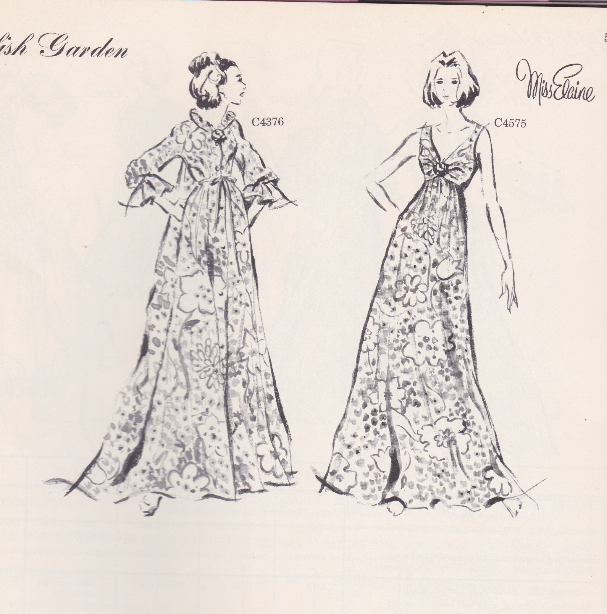 Secret vintage sketches